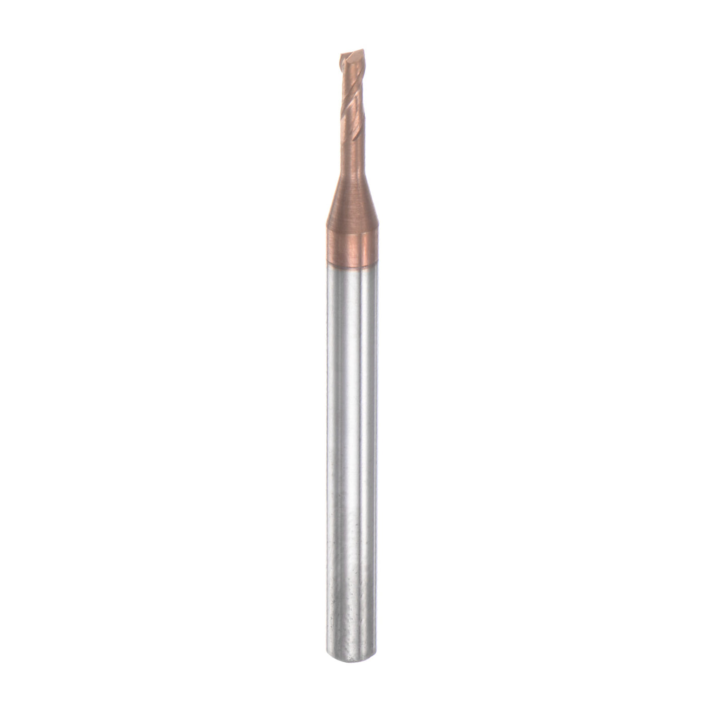 Harfington 4mm Shank 2mm x 10mm Titanium Coated Solid Carbide 2 Flutes Square End Mill