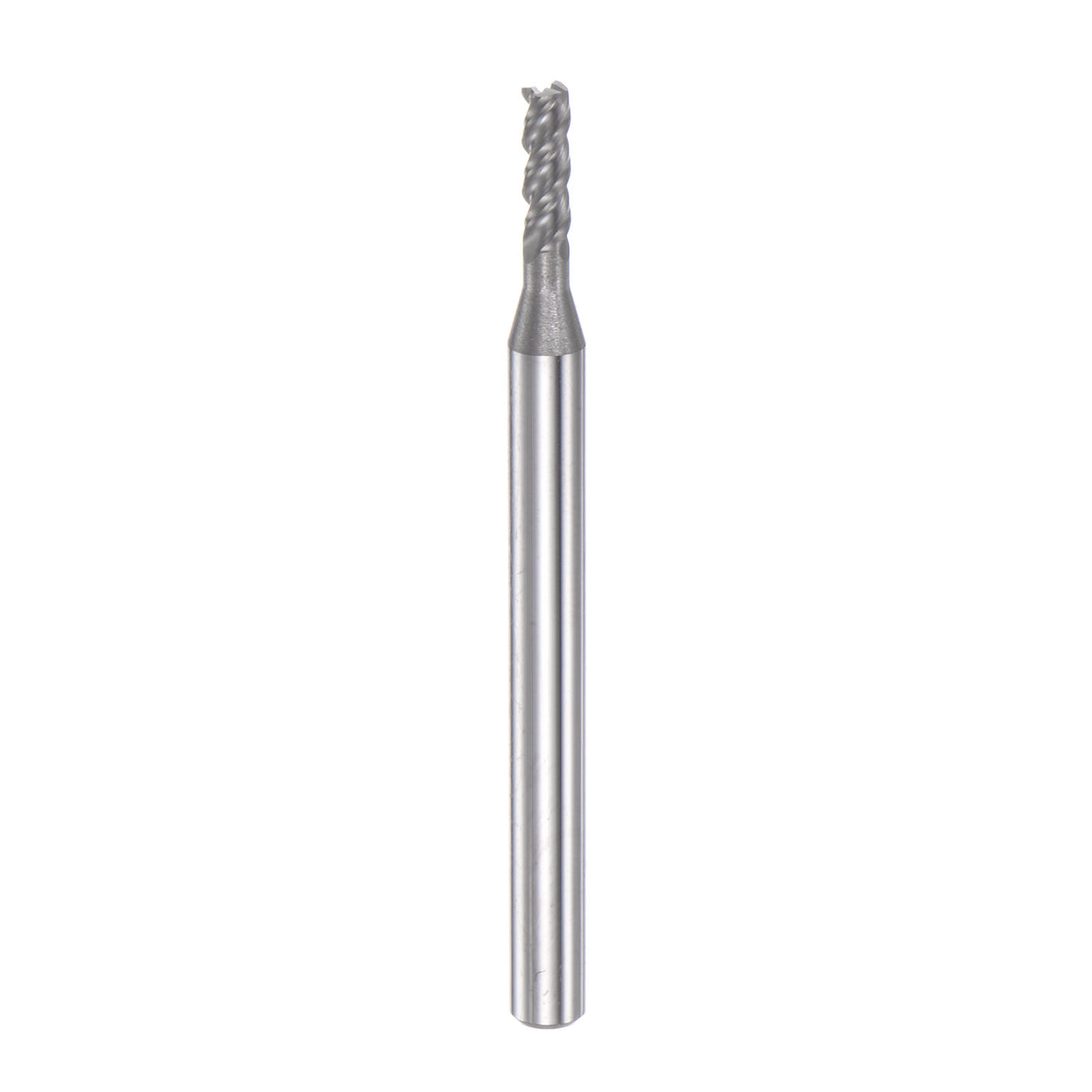 Harfington 4mm Shank 2.5mm x 10mm Solid Carbide 3 Flutes Square End Mill Milling Cutter
