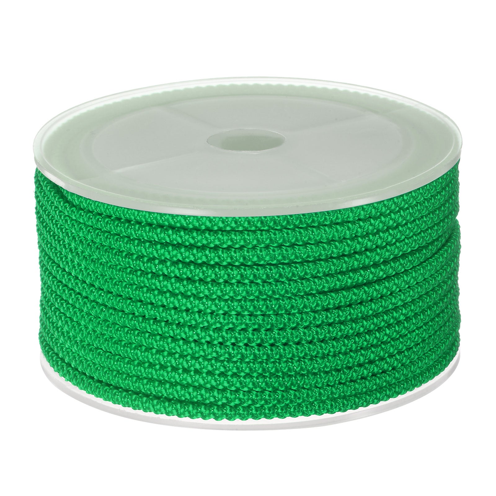 3mm String Thread Nylon Beading Thread Cord 3mm Braided Nylon String 10M/33 Feet, Emerald ...