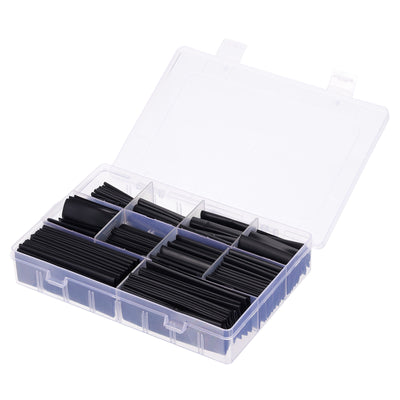 Harfington 220pcs Heat Shrink Tubing Kit 2:1 Heat Shrink Tube for Cable Wire Wrap 10 Size