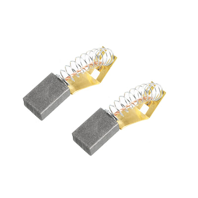 Harfington Carbon Brushes 0.67x0.43x4.69 Inch for Electric Motors Power Tool Angle Grinder Table Saw Spare Part Repair, 2 Pack
