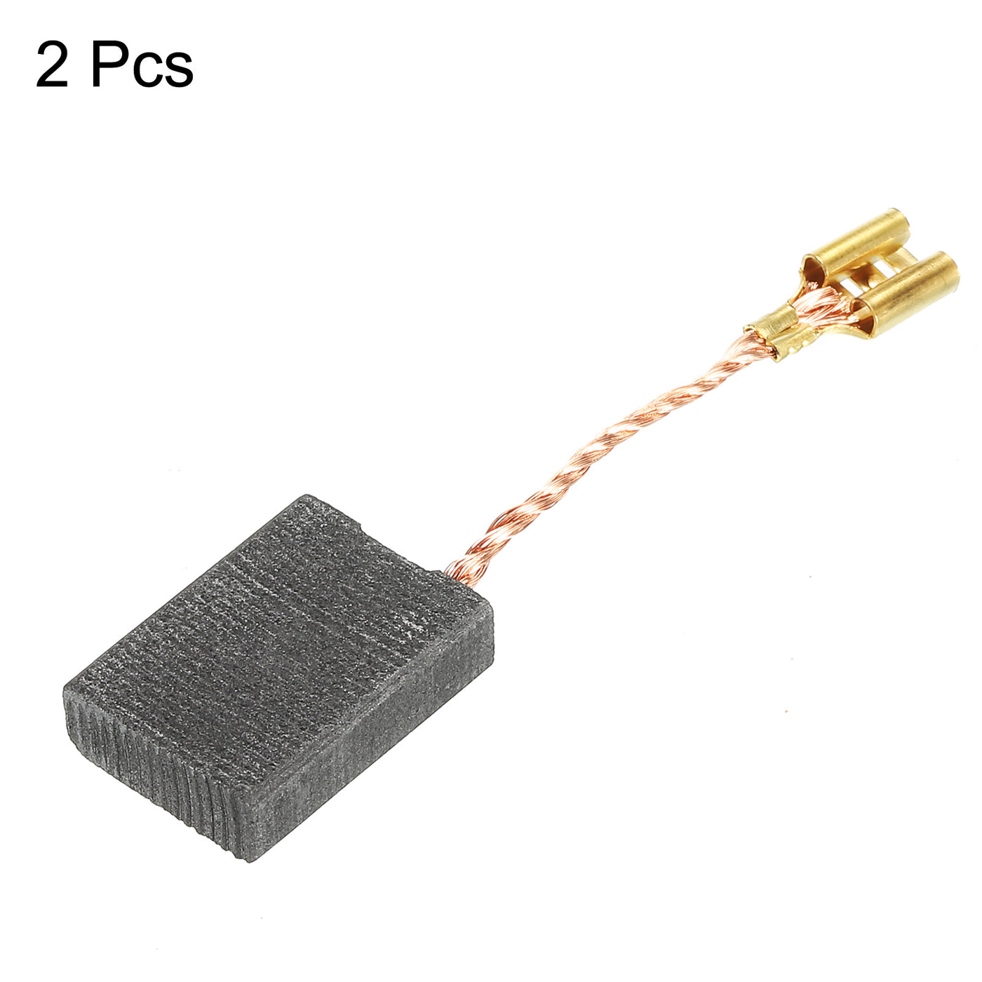 Harfington Carbon Brushes 0.87x0.63x5.2 Inch for Electric Motors Power Tool Angle Grinder Table Saw Spare Part Repair, 2 Pack