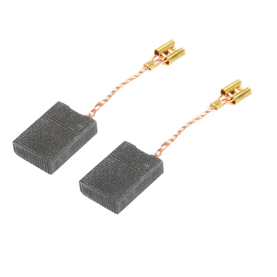 Harfington Carbon Brushes 0.87x0.63x5.2 Inch for Electric Motors Power Tool Angle Grinder Table Saw Spare Part Repair, 2 Pack