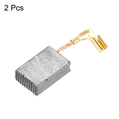 Harfington Carbon Brushes 0.63x0.43x3.15 Inch for Electric Motors Power Tool Angle Grinder Table Saw Spare Part Repair, 2 Pack