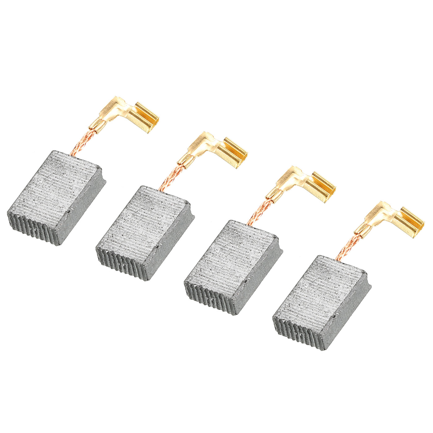 Harfington Carbon Brushes 0.63x0.43x3.15 Inch for Electric Motors Power Tool Angle Grinder Table Saw Spare Part Repair, 10 Pack