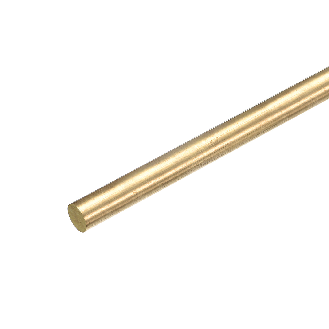 Harfington 15/32 Inch Brass Solid Round Rod Lathe Bar Stock 100mm Length for DIY, Pack of 1