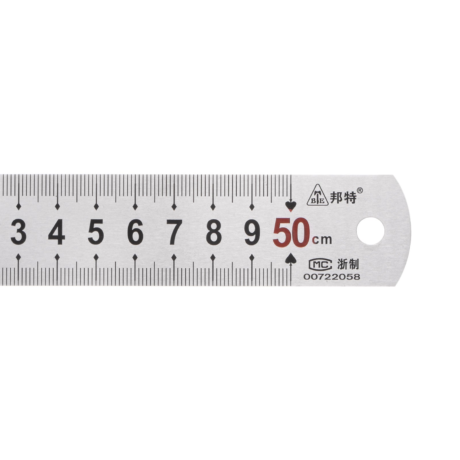 Stainless Steel Ruler, 20