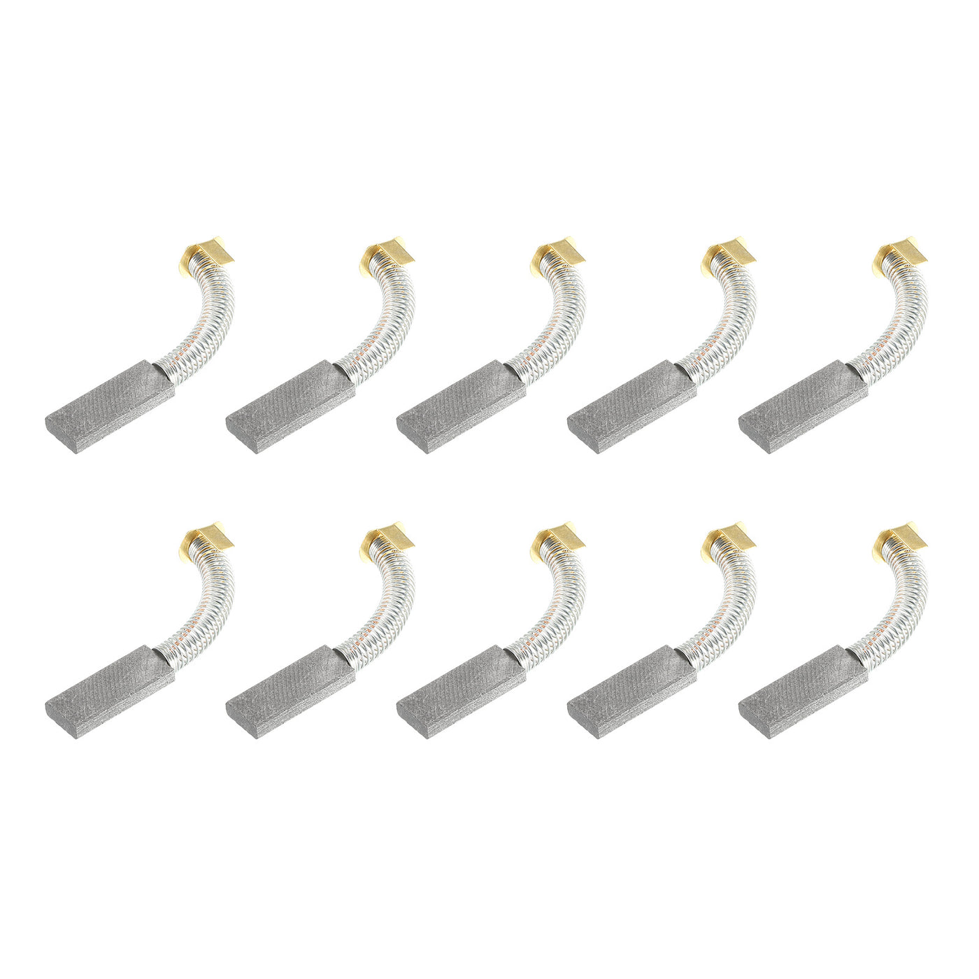 Harfington Carbon Brushes 0.87x0.35x0.14 Inch for Electric Motors Power Tool Angle Grinder Table Saw Spare Part Repair, 10 Pack