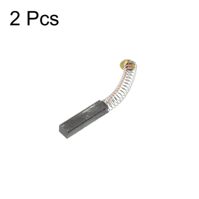 Harfington Carbon Brushes 0.79x0.2x0.16 Inch for Electric Motors Power Tool Angle Grinder Table Saw Spare Part Repair, 2 Pack