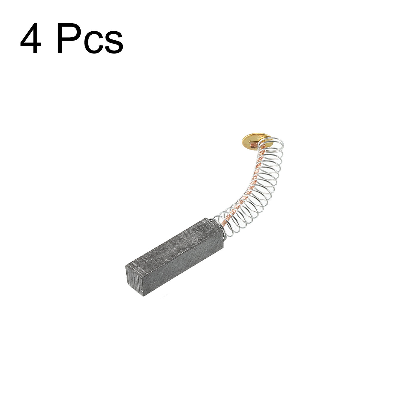 Harfington Carbon Brushes 0.75x0.2x0.2 Inch for Electric Motors Power Tool Angle Grinder Table Saw Spare Part Repair, 4 Pack