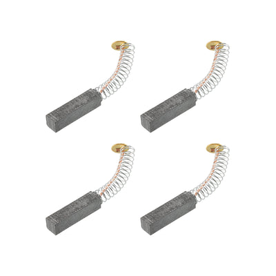 Harfington Carbon Brushes 0.75x0.2x0.2 Inch for Electric Motors Power Tool Angle Grinder Table Saw Spare Part Repair, 4 Pack