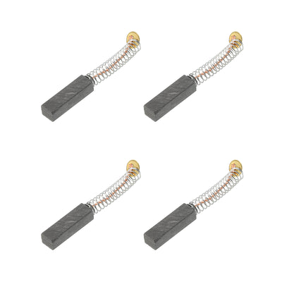 Harfington Carbon Brushes 0.79x0.24x0.2 Inch for Electric Motors Power Tool Angle Grinder Table Saw Spare Part Repair, 4 Pack