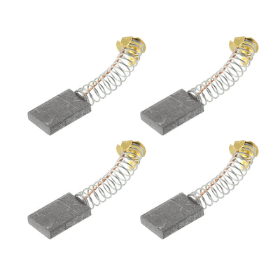 Harfington Carbon Brushes 0.98x0.63x0.2 Inch for Electric Motors Power Tool Angle Grinder Table Saw Spare Part Repair, 4 Pack