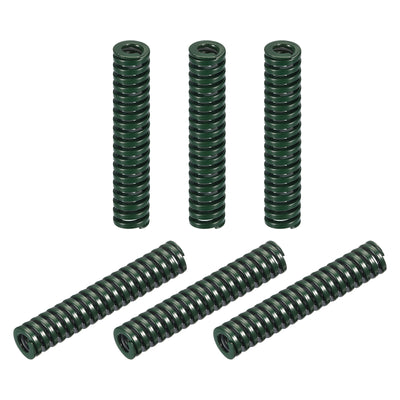 Harfington Uxcell 3D Printer Die Spring, 6pcs 14mm OD 65mm Long Spiral Stamping Compression Green