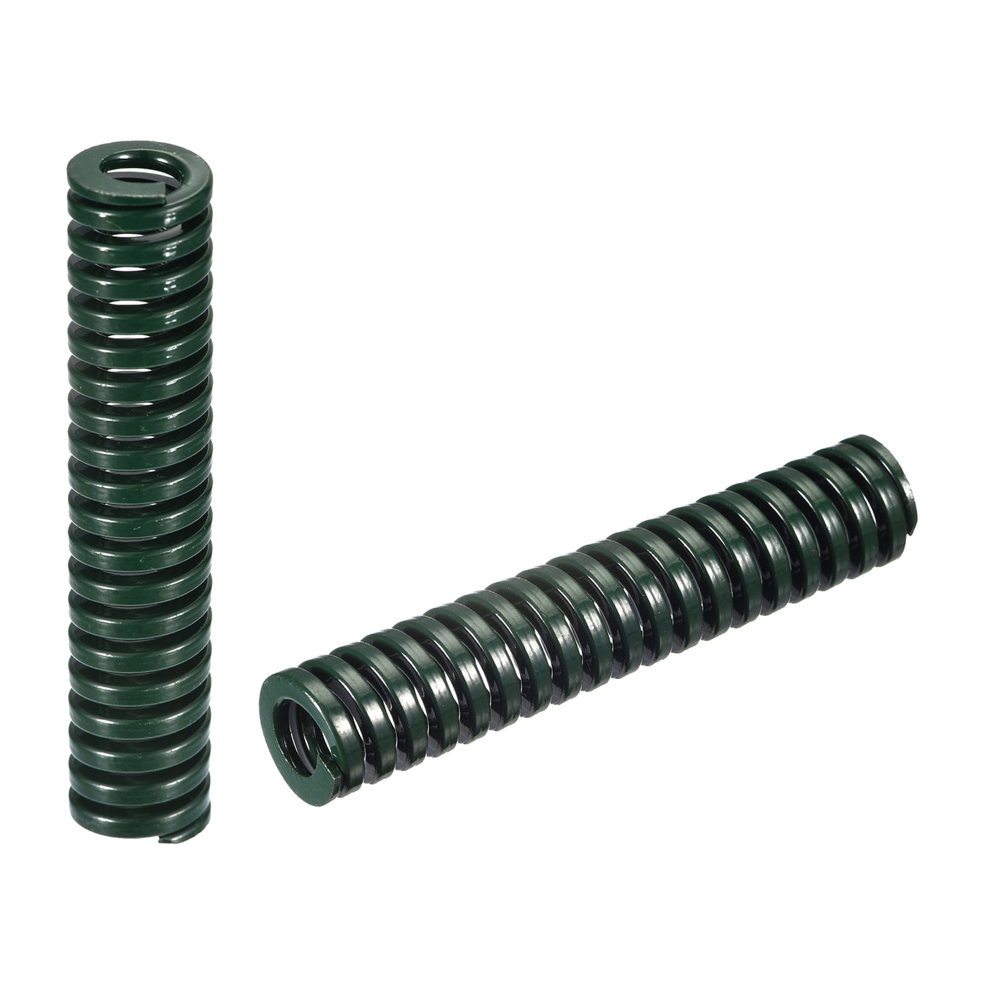uxcell Uxcell 3D Printer Die Spring, 2pcs 14mm OD 70mm Long Spiral Stamping Compression Green