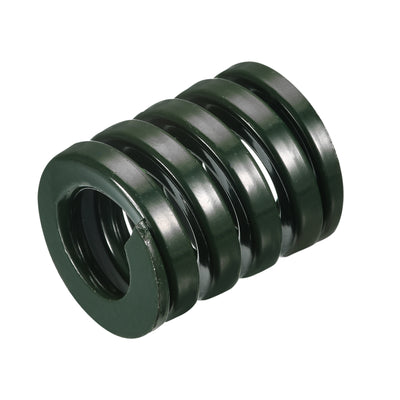 Harfington Uxcell 3D Printer Die Spring, 1pcs 30mm OD 35mm Long Spiral Stamping Compression Green