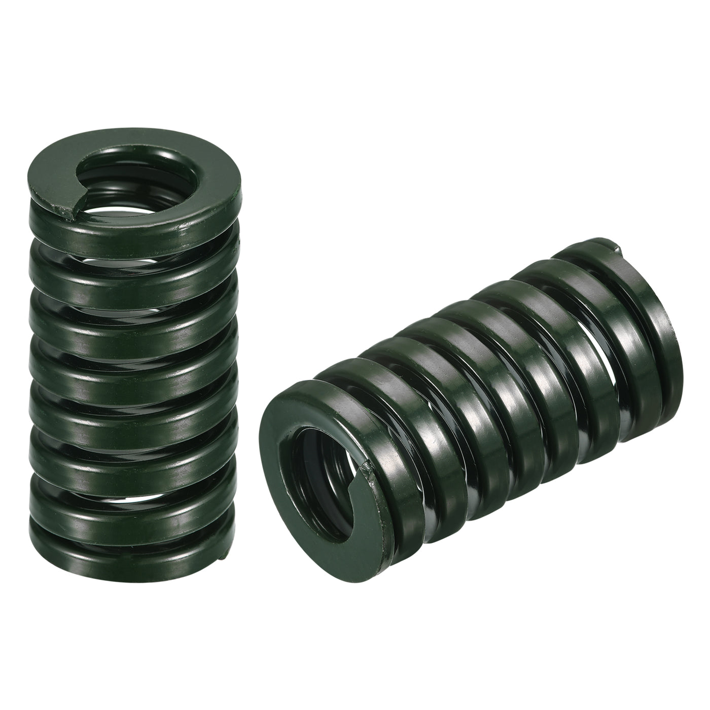 uxcell Uxcell 3D Printer Die Spring, 2pcs 30mm OD 60mm Long Spiral Stamping Compression Green
