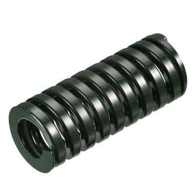 Harfington Uxcell 3D Printer Die Spring, 1pcs 30mm OD 75mm Long Spiral Stamping Compression Green