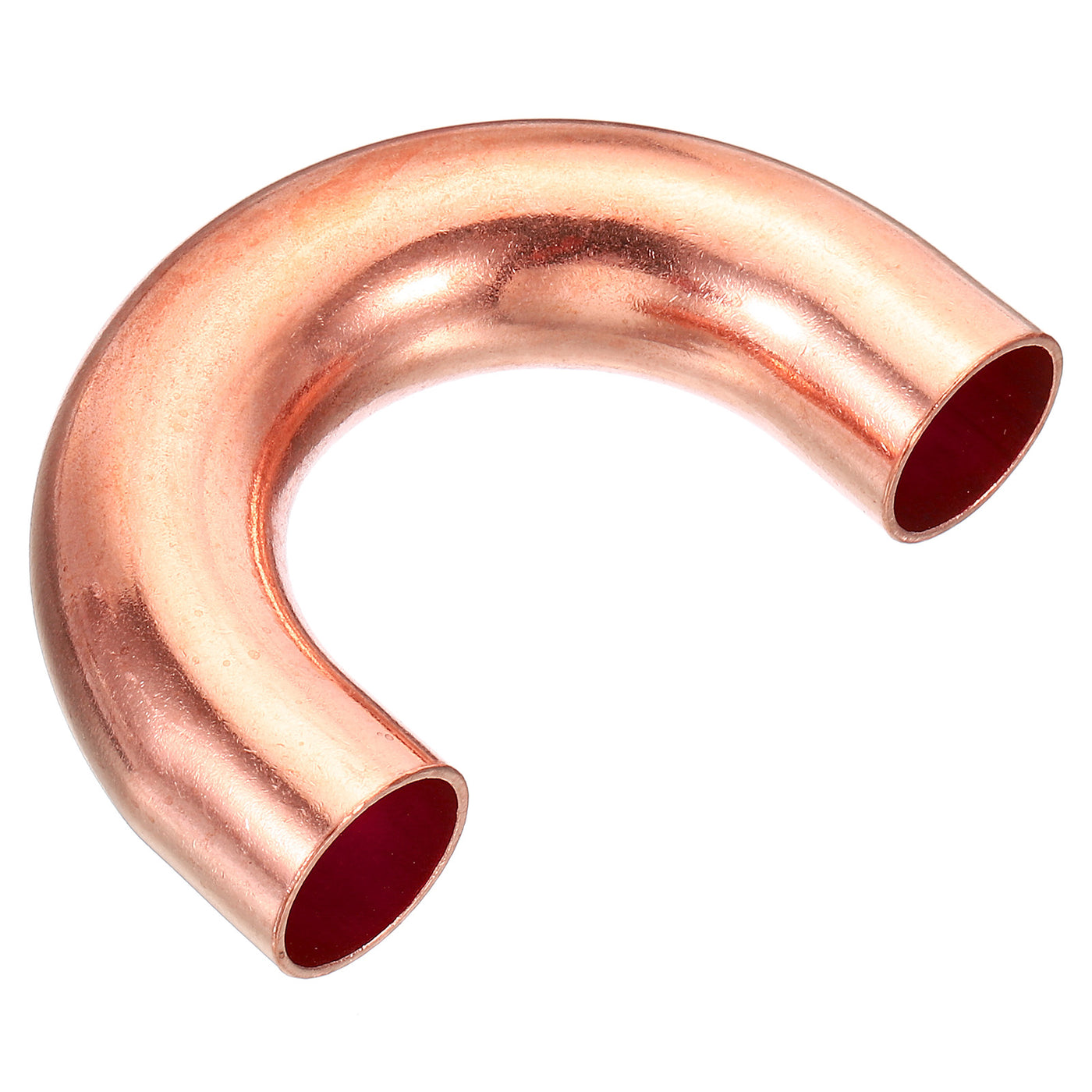 Harfington 3/4 Inch OD 78x51mm Elbow Copper Pipe Fitting, 180 Degree Bend Welding Sweat Solder Connection for HVAC Air Conditioner Plumbing