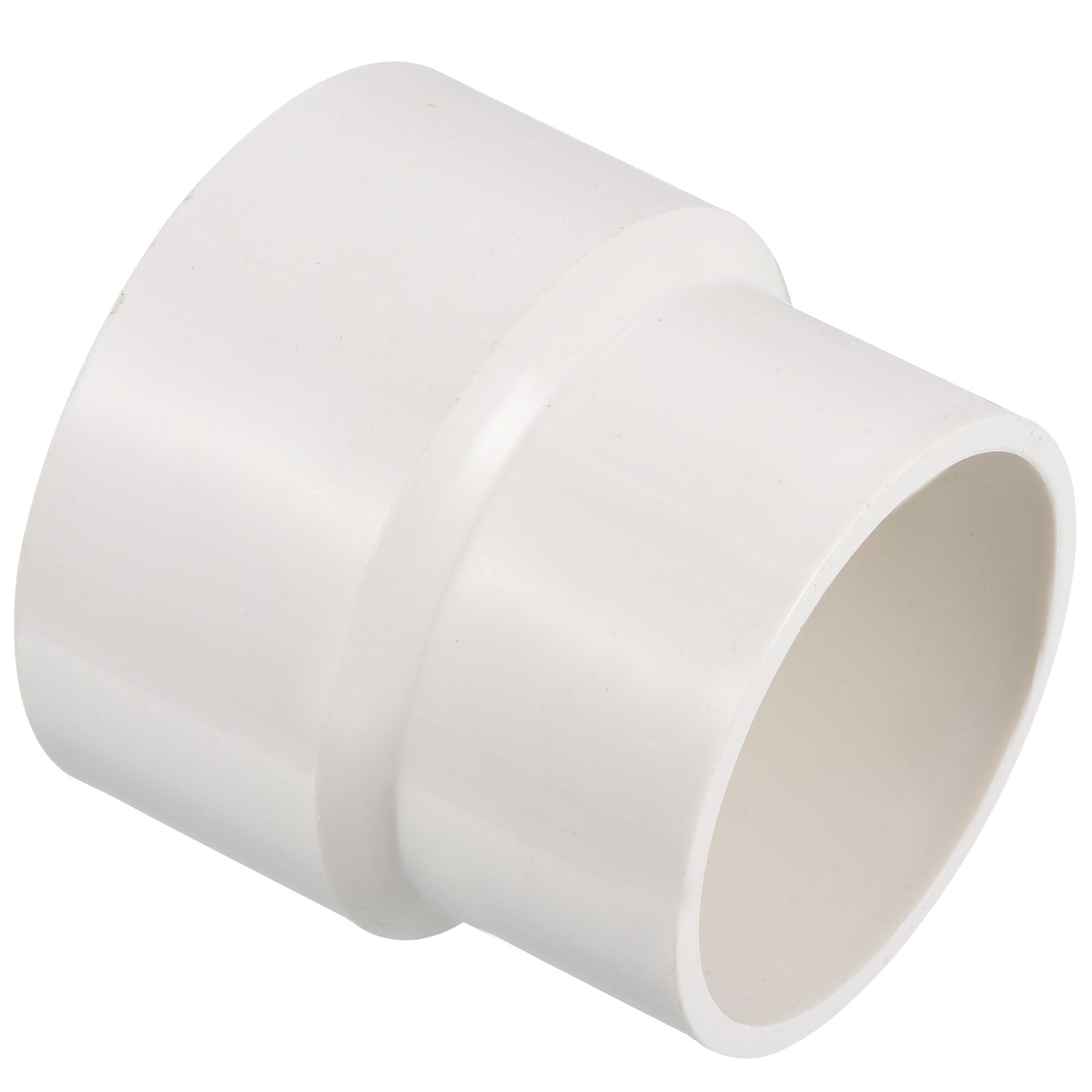 PVC Reducer Pipe Fitting 75x63mm, Straight Coupling Adapter Connector ...