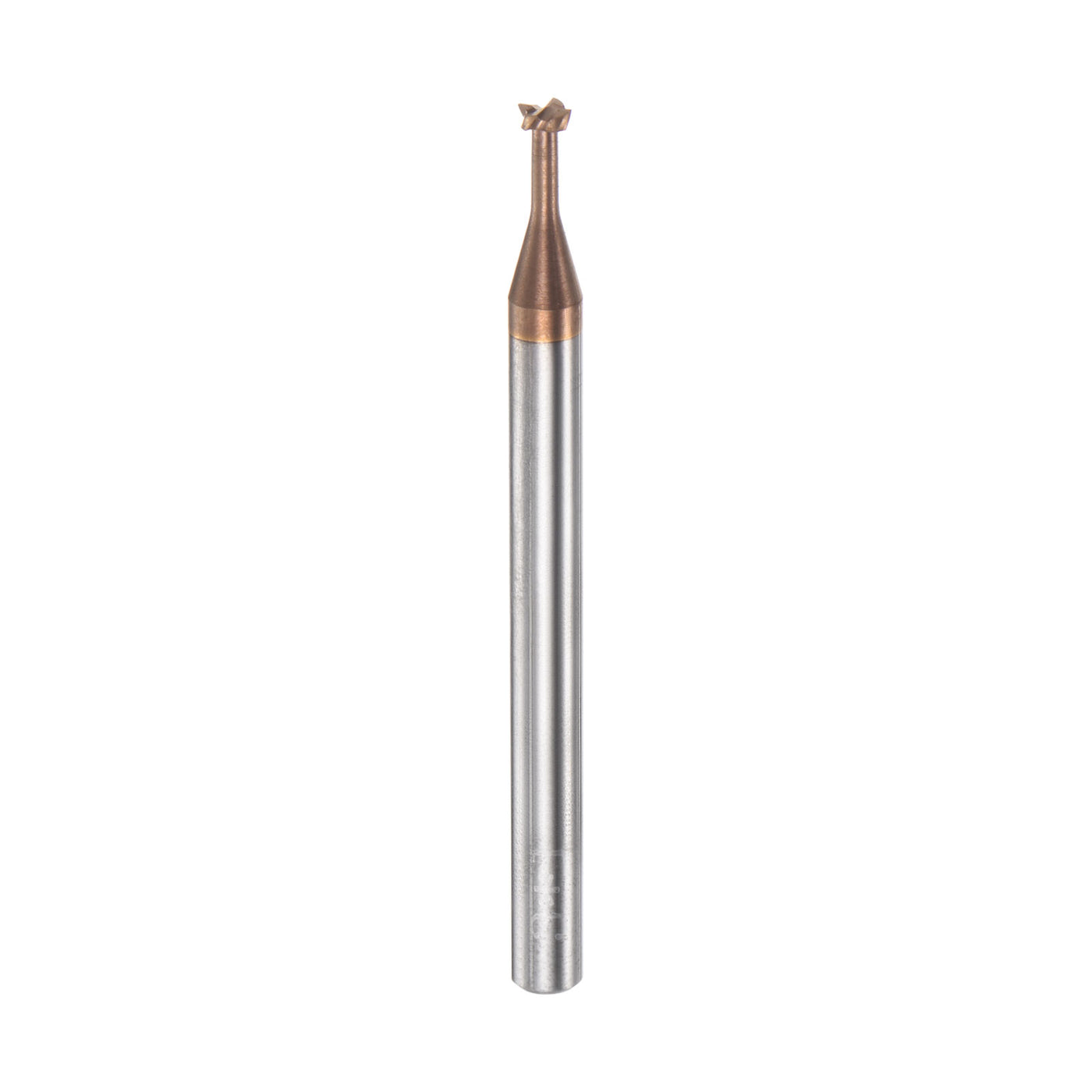 Harfington 3mm x 1mm Titanium Coated Carbide T Slot End Mill Cutter for Stainless Steel