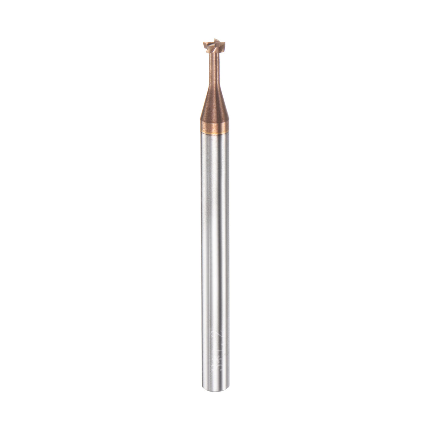 Harfington 3mm x 1.2mm Titanium Coated Carbide T Slot End Mill Cutter for Stainless Steel
