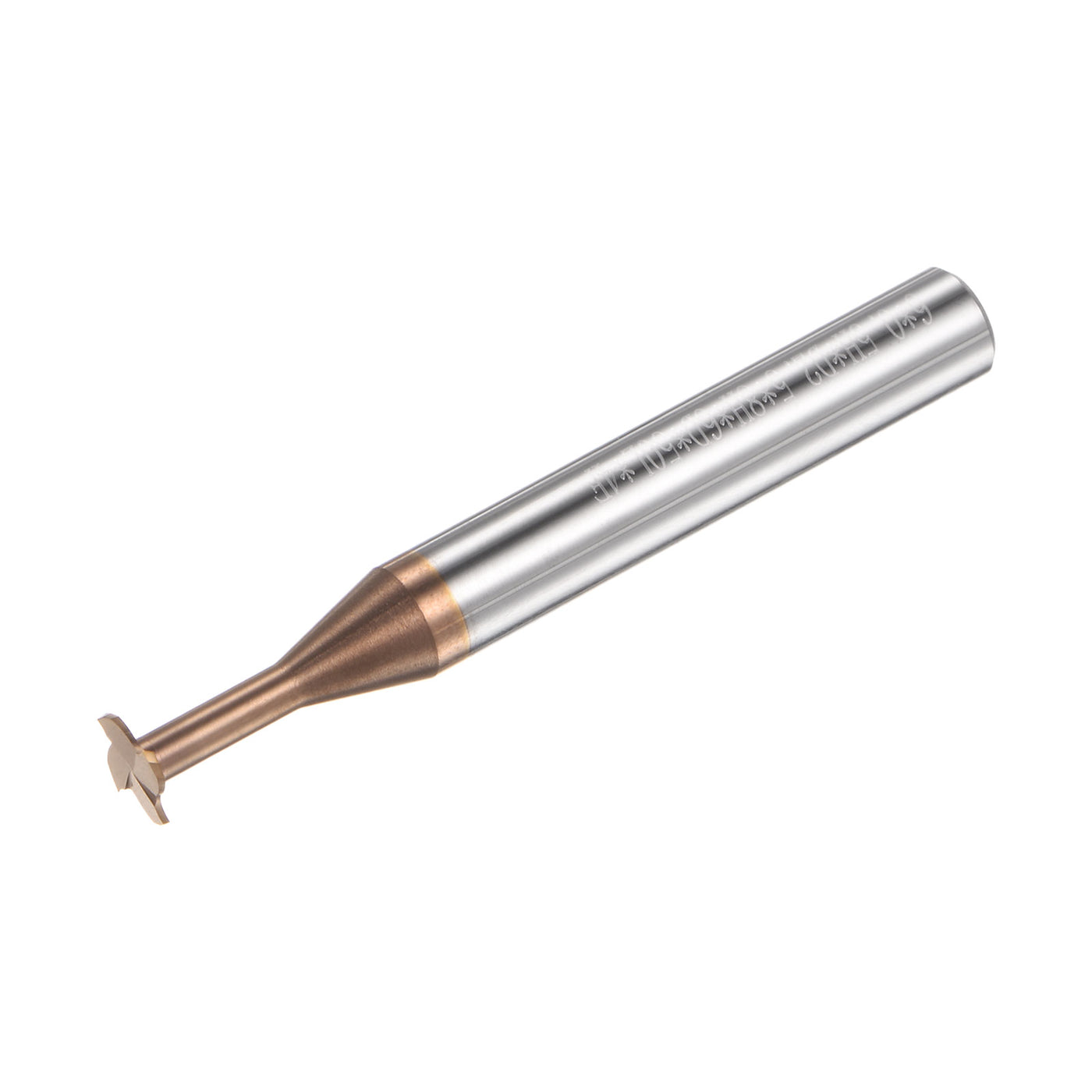 Harfington 6mm x 0.5mm Titanium Coated Carbide T Slot End Mill Cutter for Stainless Steel