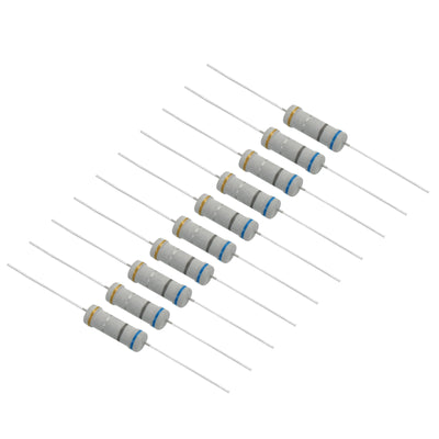 Harfington 3Watt 0.68 Ohm Carbon Film Resistor, 20 Pcs 5% Tolerance Resistors Axial Lead Colored Ring for DIY Projects and Experiments