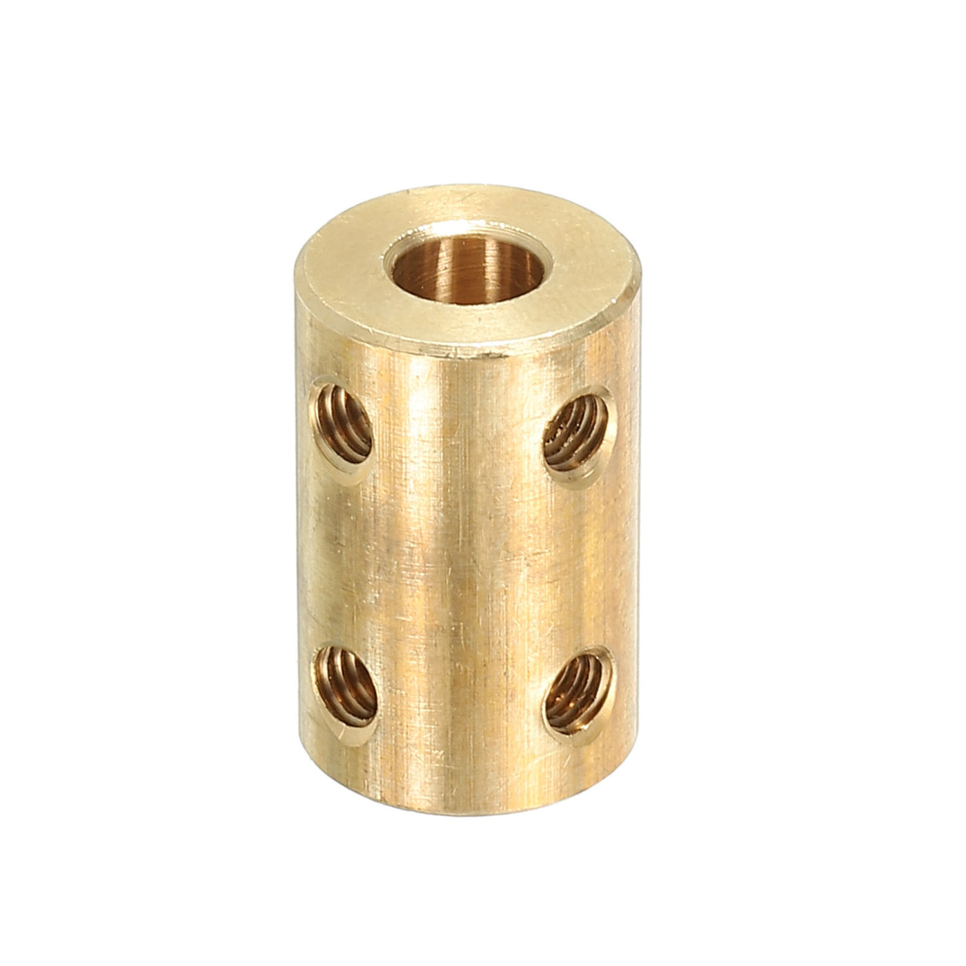 Harfington Shaft Coupler L22 x D16 6mm to 10mm Bore Rigid Coupling W Screw,Wrench