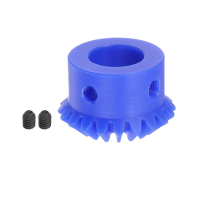 Harfington 1.5 Modulus 20 Teeth 15mm Inner Hole Plastic Tapered Bevel Gear