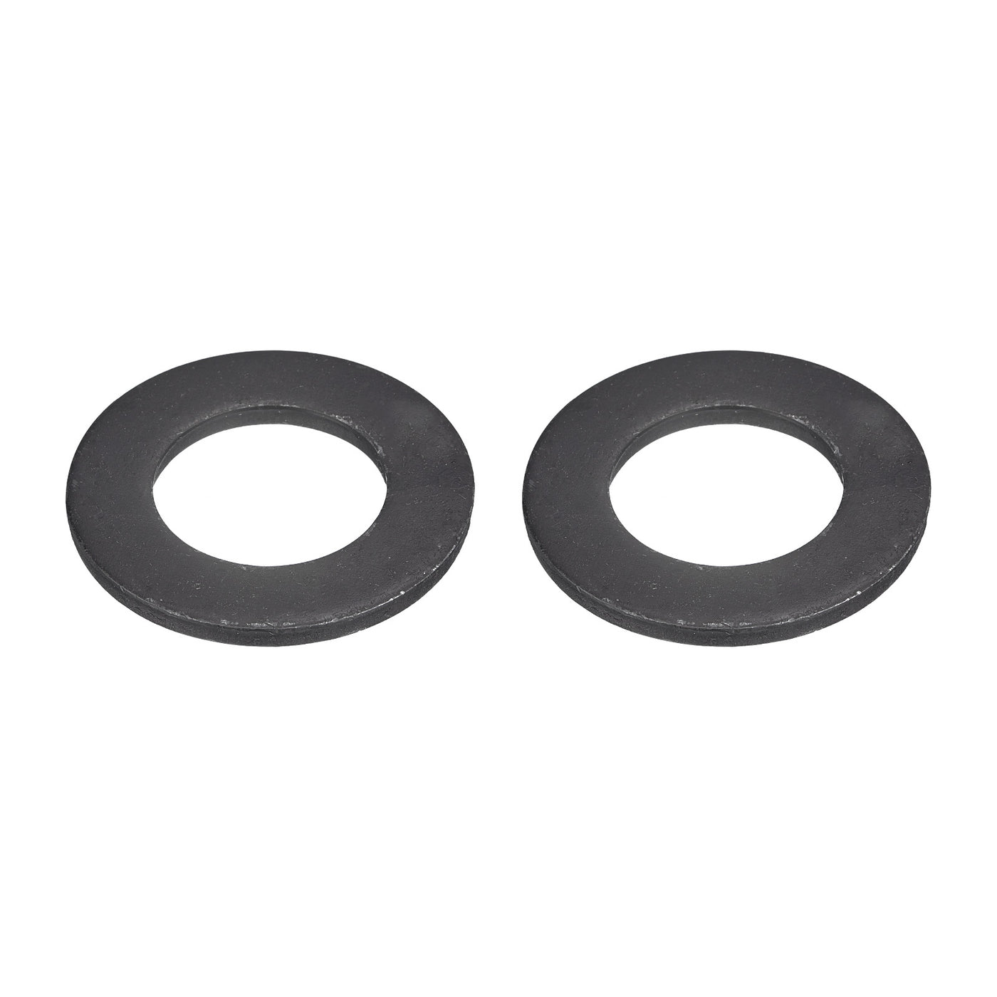 uxcell Uxcell M27 Carbon Steel Flat Washer 2pcs 28x50x3.7mm Grade 8.8 Alloy Steel Fasteners