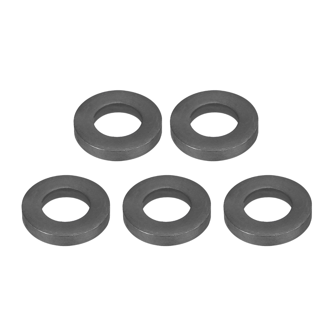 uxcell Uxcell M18 Carbon Steel Flat Washer 5pcs 19x33x6mm Grade 8.8 Alloy Steel Fasteners