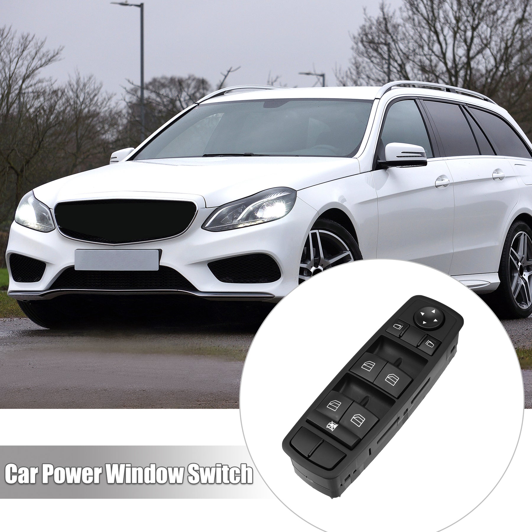 Charger Master Power Window Switch; Front Driver Side (06-10 Charger