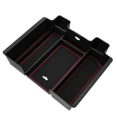 Harfington Center Console Tray Panels Organizer Armrest Organizer Box Full Size for Chevy Silverado 2019-2022 for GMC Sierra 1500 2019-2022 ABS
