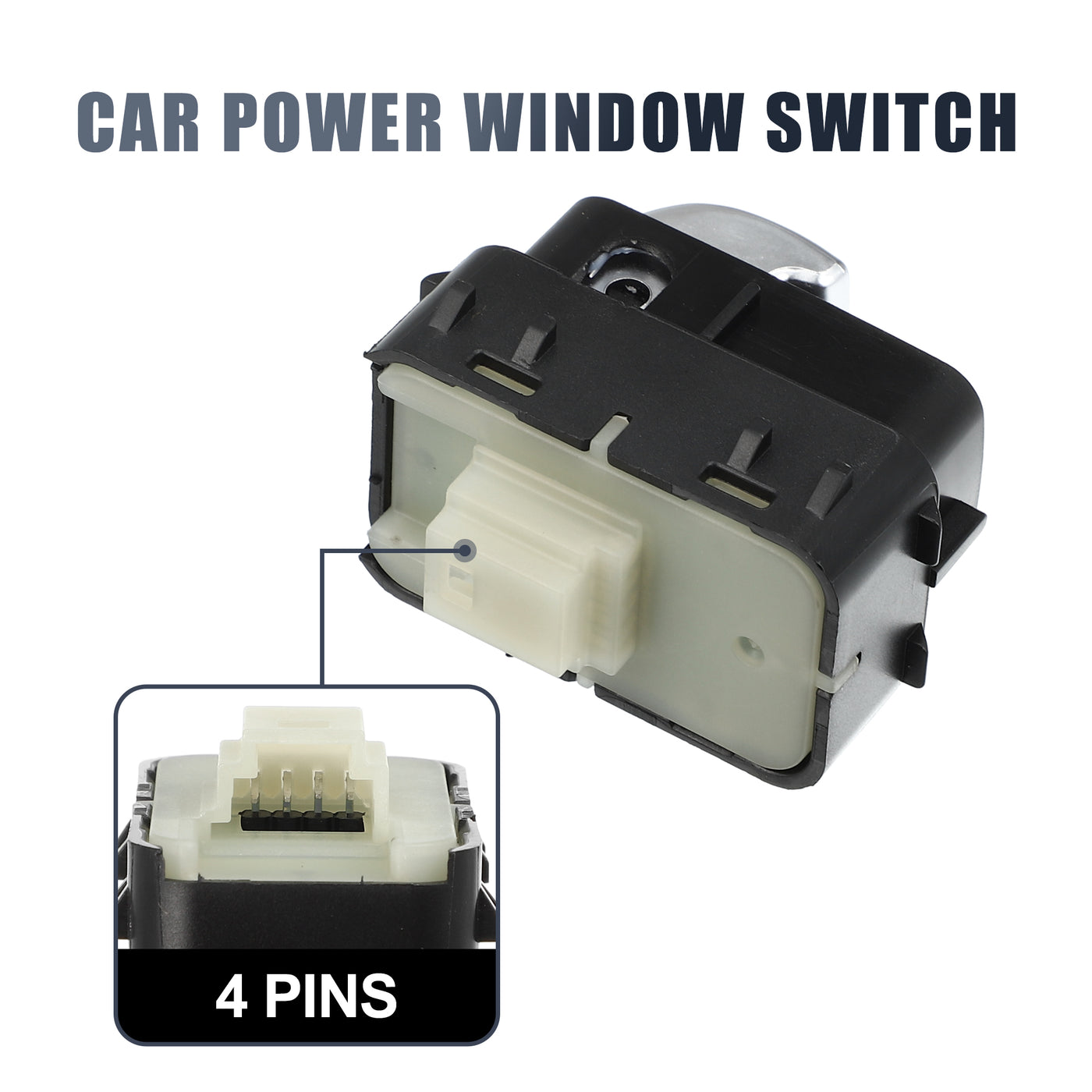 X AUTOHAUX Front Right Power Window Switch A2229051904 2229050309 2229052203 2057371000 for Mercedes-Benz AMG GT53 GT63 GT63S 2019-2021 for CLS450 CLS53 S450 S560 S63 S65 AMG 2019-2020 Black