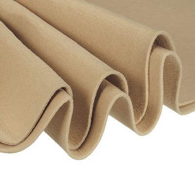 Harfington Acrylic Soft Felt Fabric Sheets Fiber Sheet Beige 39x39 Inch 3mm Thick