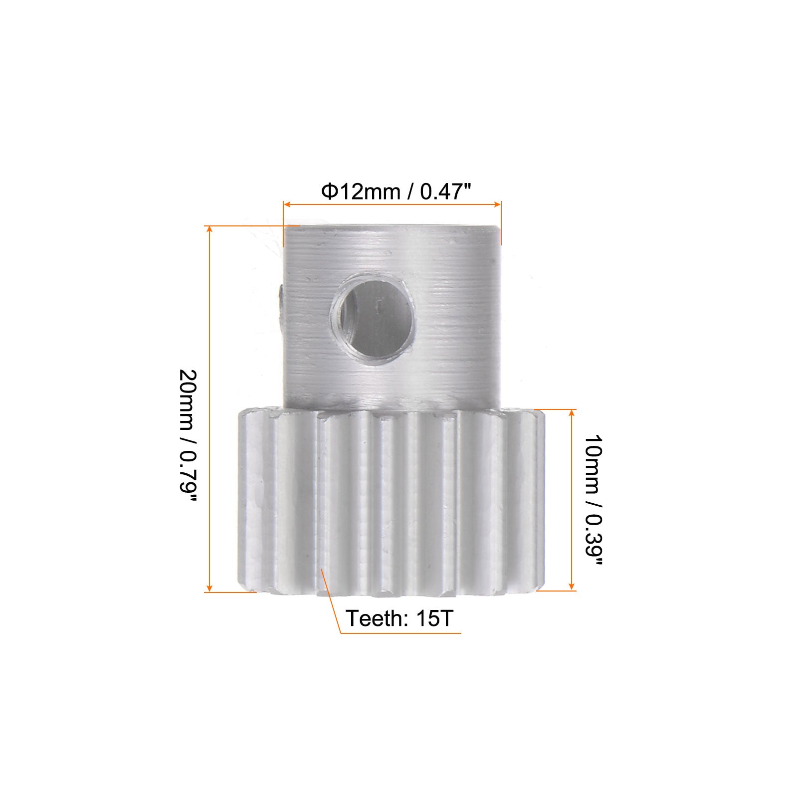 HARFINGTON Stirnrad 6 Mm Innenloch, 18 Zähne, Modul 1 – Aluminiumlegierung Für RC & Elektrowerkzeuge