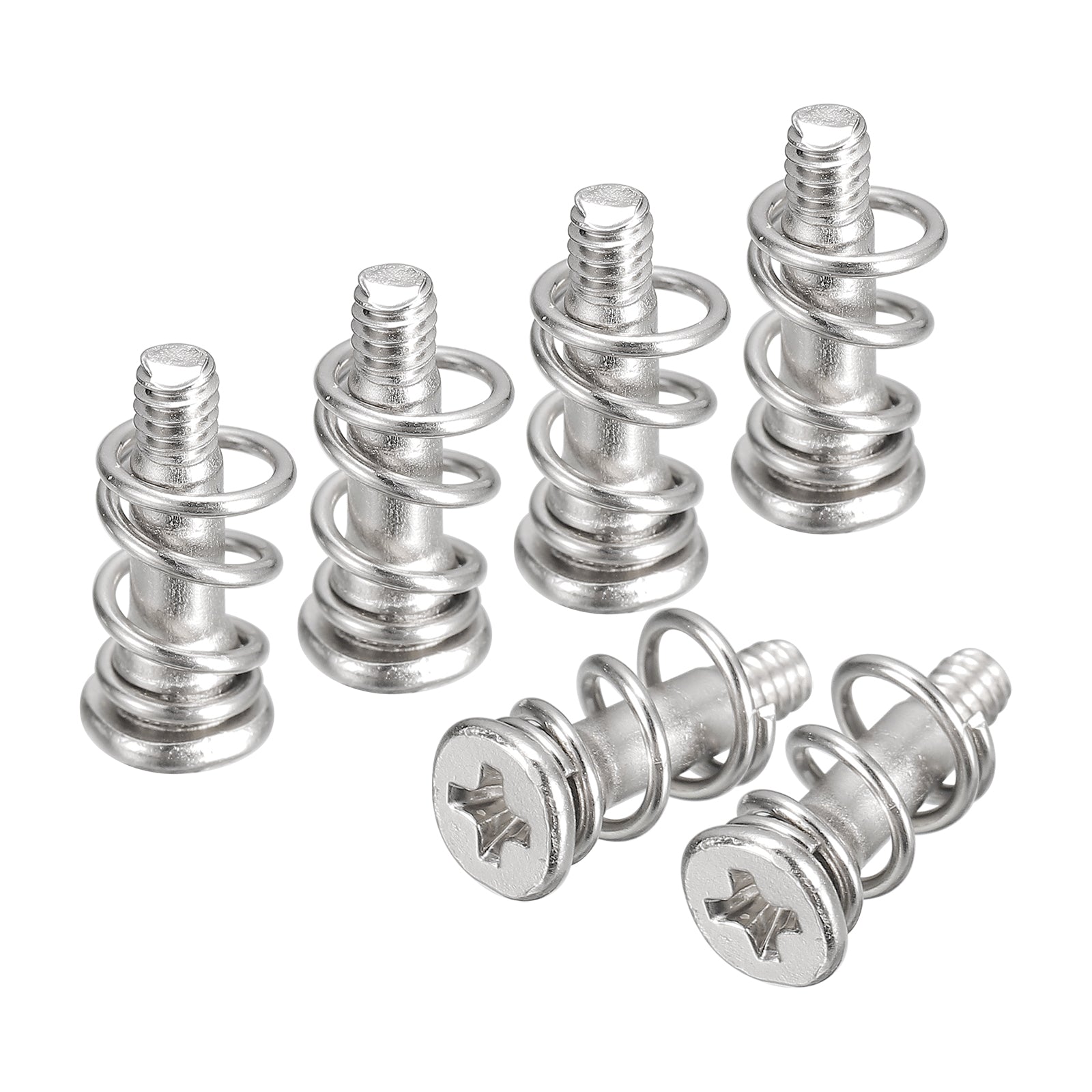 Uxcell Spring Screws, 10pcs M2x9.85mm 4.5mm Spring OD GPU Back Plate ...