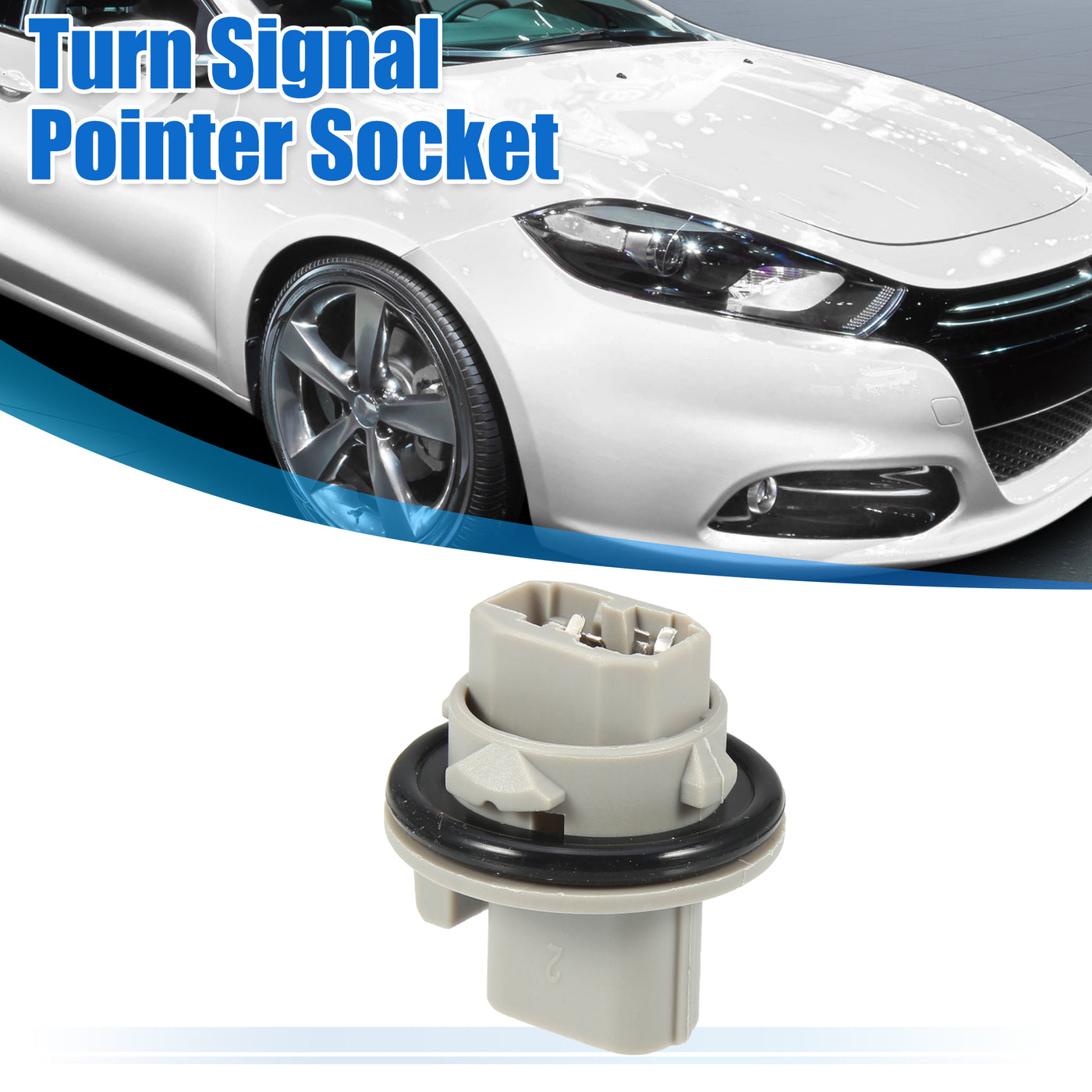 X AUTOHAUX 33302-S5A-A01 Turn Signal Pointer Socket T20 W for Honda Odyssey Element Crosstour Civic CR-V for Acura TSX TL RDX