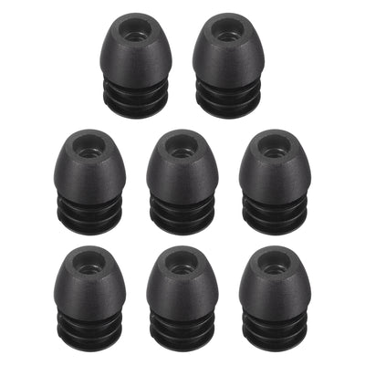 Harfington Uxcell 8Pcs 19mm/0.75" Caster Insert with Thread, M6 Thread for Furniture