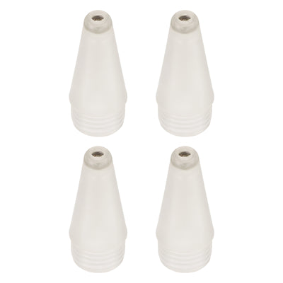 Harfington Uxcell 4Pcs 45mm/1.77" Caster Insert with Thread, M10 Thread for Furniture