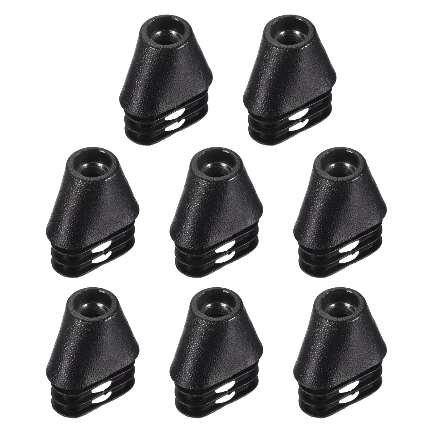 uxcell Uxcell 8Pcs 1.18"x0.59" Caster Insert with Thread, M8 Thread for Furniture