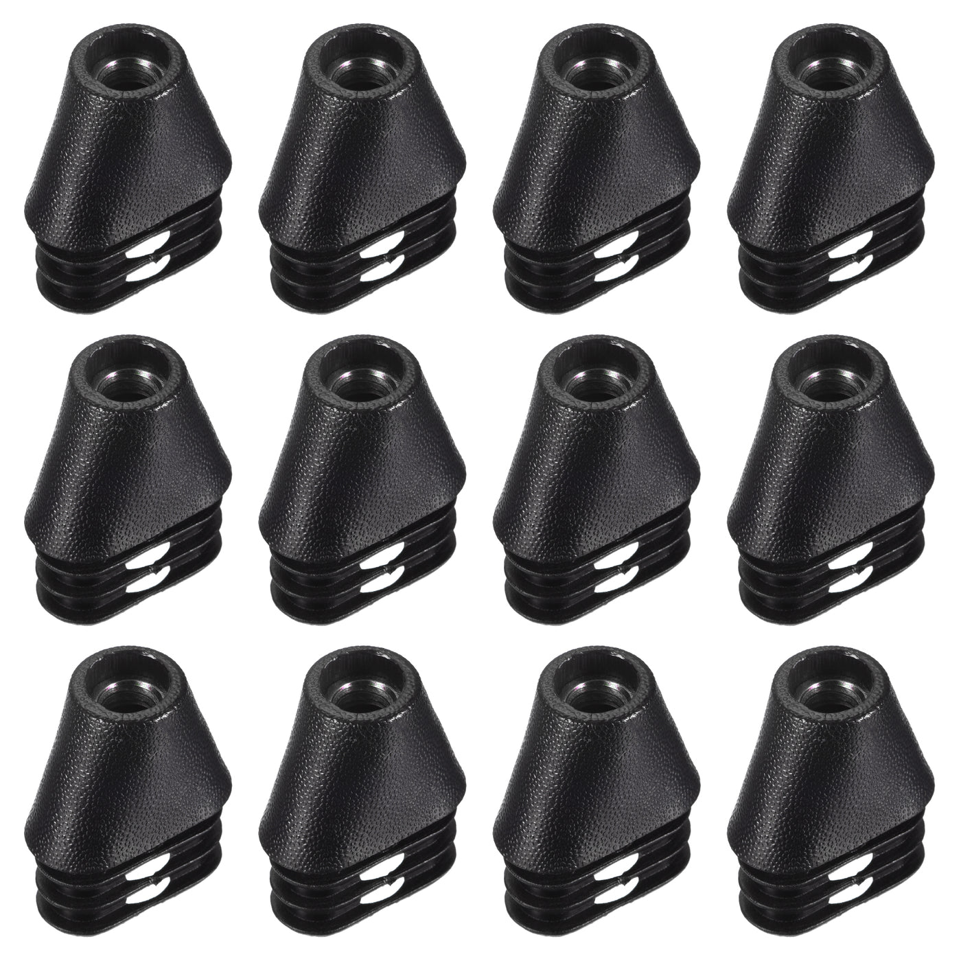 uxcell Uxcell 12Pcs 1.18"x0.59" Caster Insert with Thread, M8 Thread for Furniture