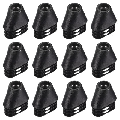 Harfington Uxcell 12Pcs 1.18"x0.59" Caster Insert with Thread, M8 Thread for Furniture
