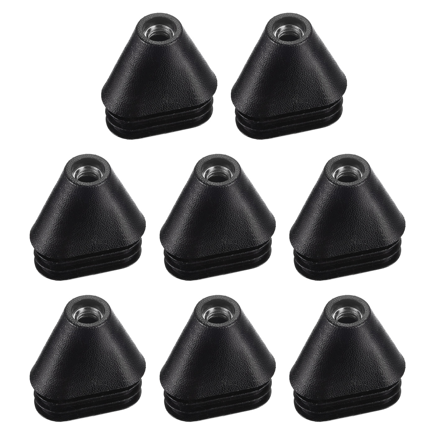 uxcell Uxcell 8Pcs 1.57"x0.79" Caster Insert with Thread, M8 Thread for Furniture