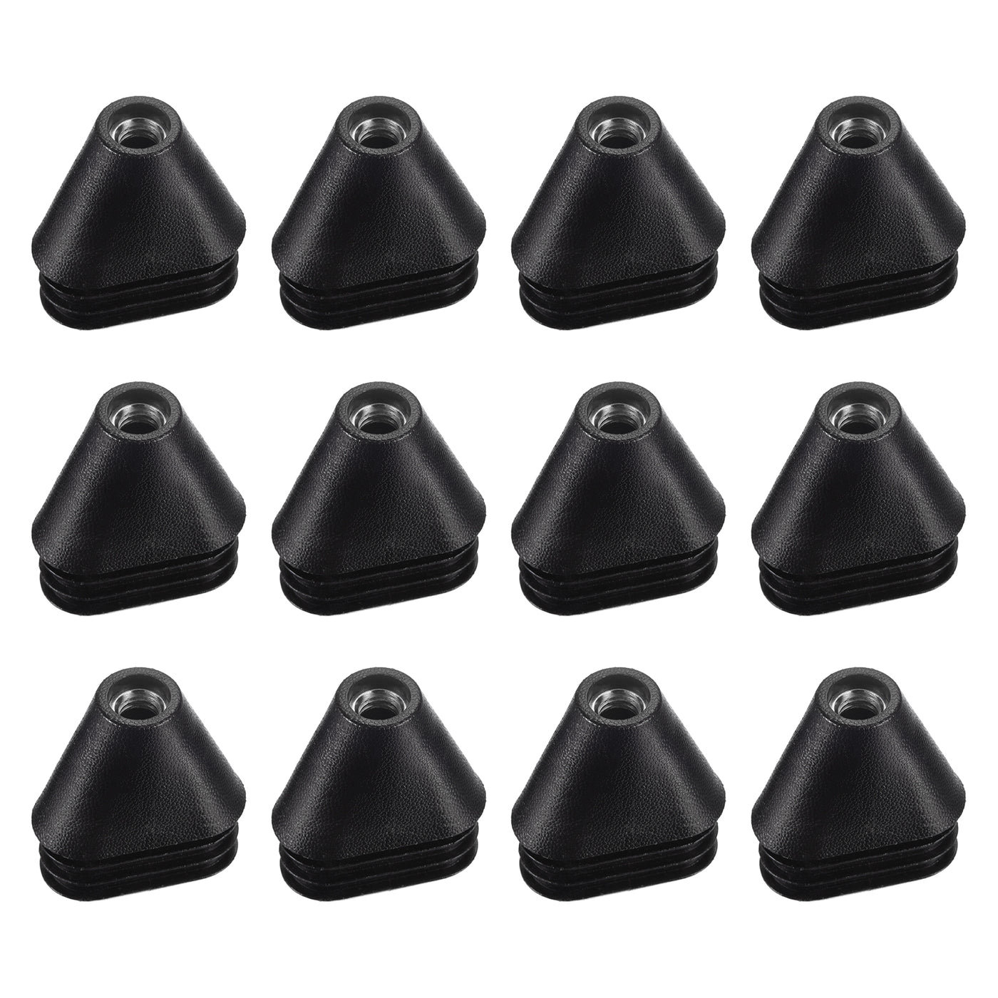 uxcell Uxcell 12Pcs 1.57"x0.79" Caster Insert with Thread, M8 Thread for Furniture