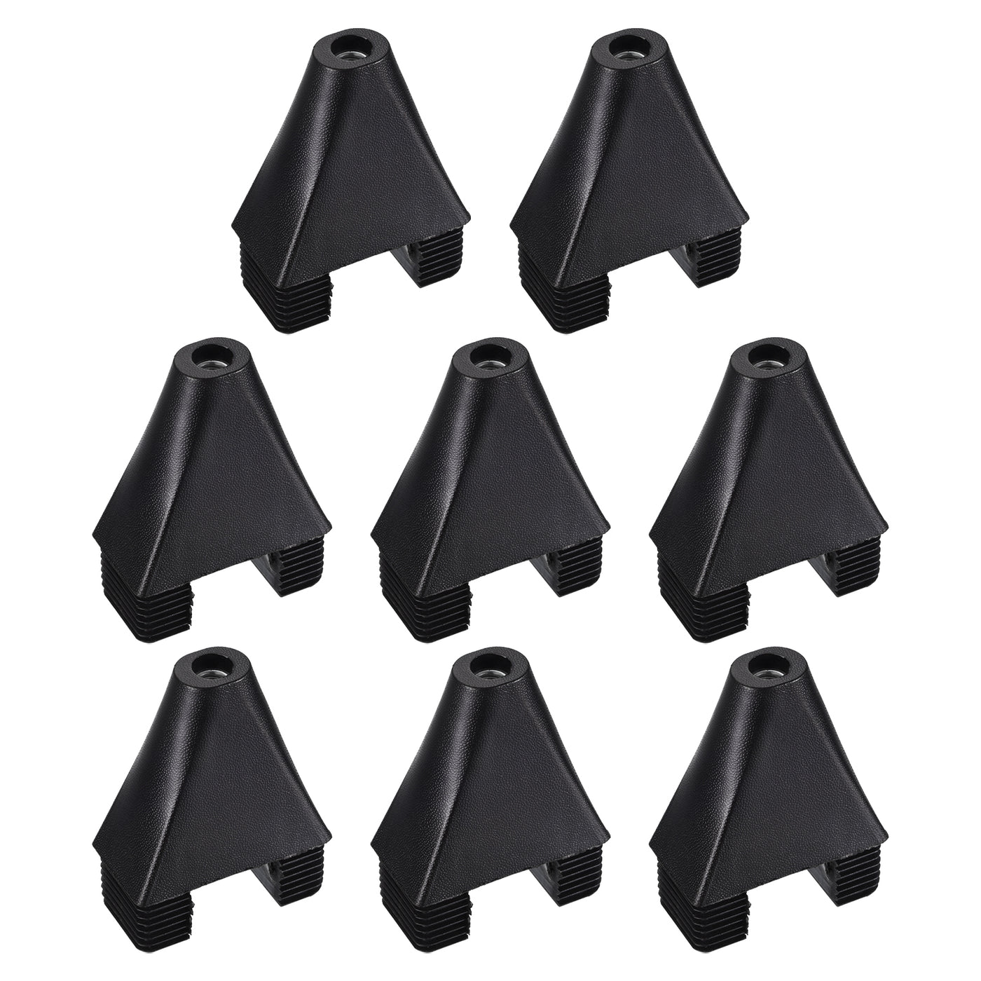 uxcell Uxcell 8Pcs 2.36"x1.18" Caster Insert with Thread, M8 Thread for Furniture