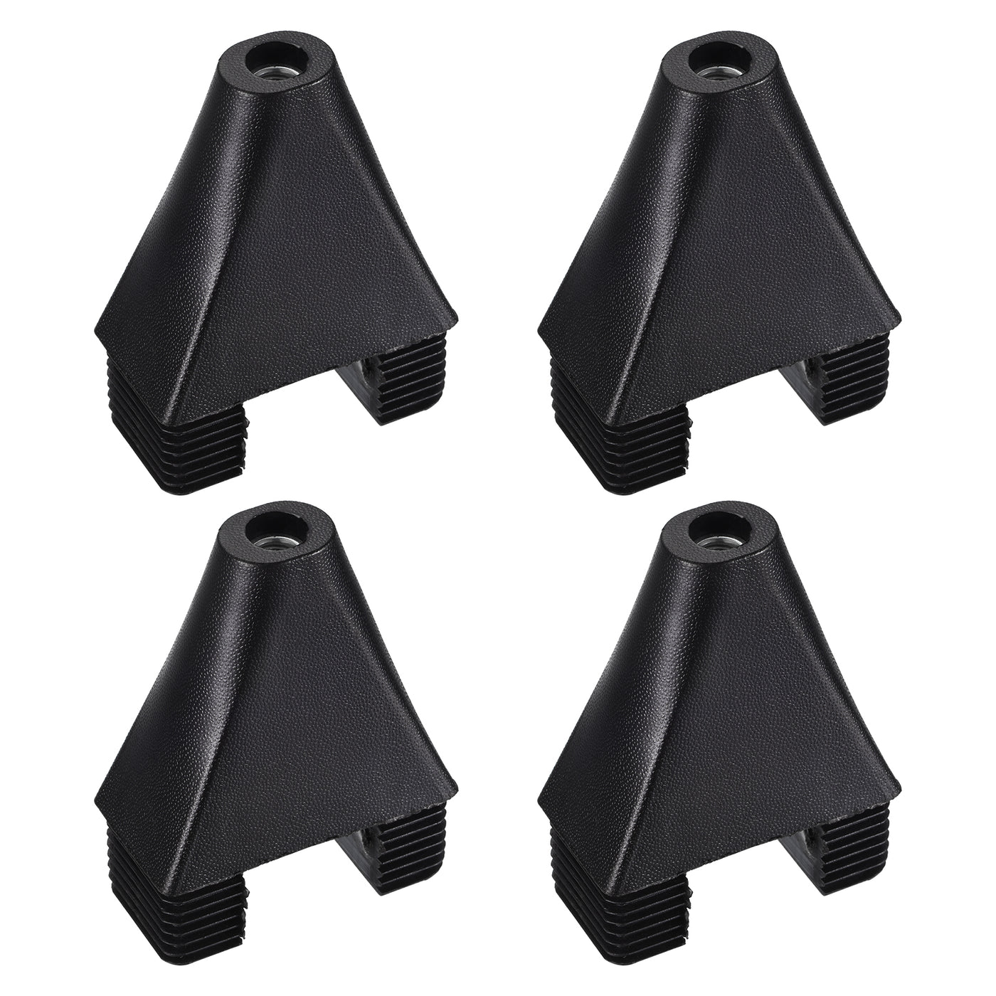 uxcell Uxcell 4Pcs 2.36"x1.18" Caster Insert with Thread, M8 Thread for Furniture