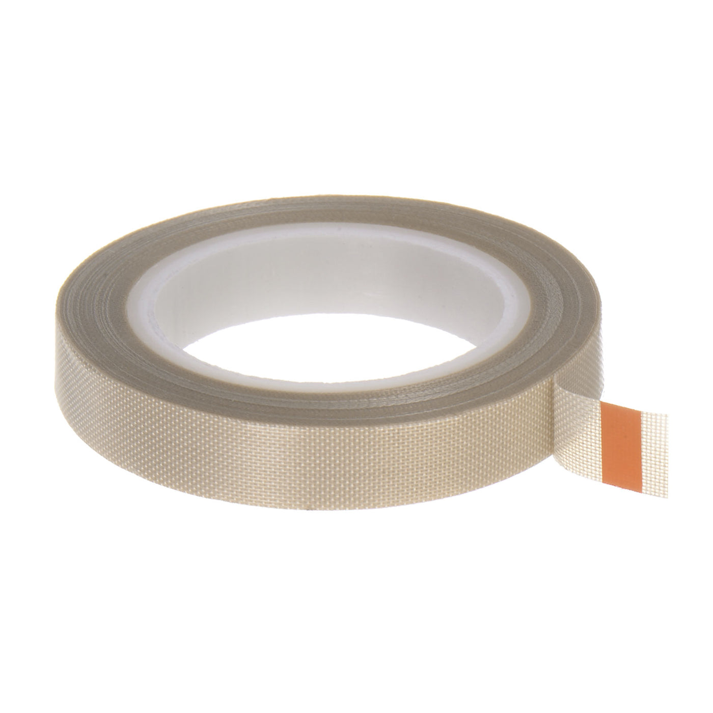 Harfington Fabric PTFE Tape 0.4"x33ft PTFE Adhesive Tape 0.13mm Thickness Light Brown
