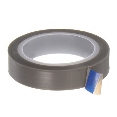Harfington PTFE Film Tape 0.4"x33ft Tape 0.06mm Thickness Single Side Adhesive Gray